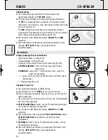 Предварительный просмотр 30 страницы Philips AZ1120 User Manual