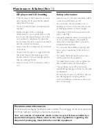 Preview for 8 page of Philips AZ1133 User Manual