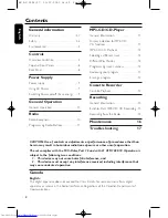 Preview for 4 page of Philips AZ1138 User Manual