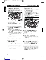 Preview for 14 page of Philips AZ1138 User Manual