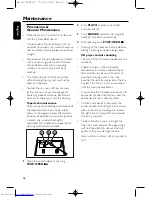 Предварительный просмотр 16 страницы Philips AZ1138 User Manual