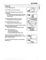 Предварительный просмотр 7 страницы Philips AZ1202 Instructions For Use Manual