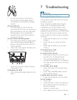 Предварительный просмотр 13 страницы Philips AZ127/12 User Manual