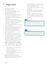 Предварительный просмотр 3 страницы Philips AZ127/93 User Manual