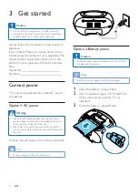 Предварительный просмотр 5 страницы Philips AZ127/93 User Manual