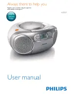 Предварительный просмотр 1 страницы Philips AZ127 User Manual