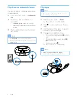 Предварительный просмотр 10 страницы Philips AZ127 User Manual