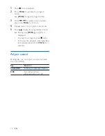 Предварительный просмотр 12 страницы Philips AZ127 User Manual