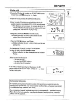 Предварительный просмотр 9 страницы Philips AZ1307 Instructions For Use Manual