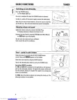 Preview for 8 page of Philips AZ1308 Instructions For Use Manual