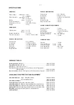 Preview for 3 page of Philips AZ1310 Service Manual