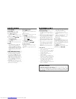 Предварительный просмотр 5 страницы Philips AZ1316/10 User Manual