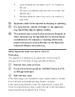 Предварительный просмотр 4 страницы Philips AZ1326 User Manual