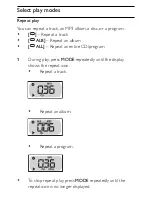 Предварительный просмотр 19 страницы Philips AZ1326 User Manual