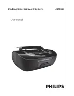 Philips AZ1330 User Manual preview