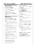 Предварительный просмотр 8 страницы Philips AZ1330 User Manual