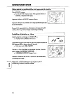 Предварительный просмотр 8 страницы Philips AZ1412 (Danish) Instructions For Use Manual