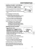 Preview for 15 page of Philips AZ1412 (Danish) Instructions For Use Manual