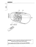 Предварительный просмотр 6 страницы Philips AZ1509 User Manual