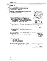 Preview for 12 page of Philips AZ1518 Owner'S Manual