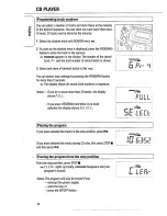 Preview for 14 page of Philips AZ1518 Owner'S Manual