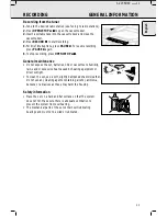 Предварительный просмотр 11 страницы Philips AZ1550 User Manual