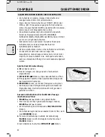 Предварительный просмотр 40 страницы Philips AZ1550 User Manual