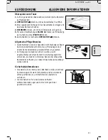 Предварительный просмотр 41 страницы Philips AZ1550 User Manual