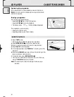 Предварительный просмотр 10 страницы Philips AZ1570 User Manual