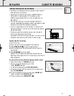 Preview for 11 page of Philips AZ1570 User Manual