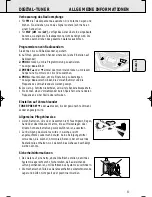 Предварительный просмотр 37 страницы Philips AZ1570 User Manual