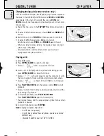 Preview for 8 page of Philips AZ1574 User Manual