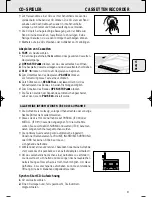 Preview for 41 page of Philips AZ1574 User Manual