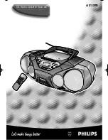 Предварительный просмотр 1 страницы Philips AZ1575 User Manual