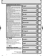 Предварительный просмотр 2 страницы Philips AZ1575 User Manual