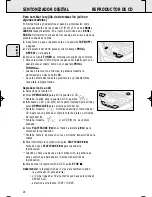 Предварительный просмотр 28 страницы Philips AZ1575 User Manual