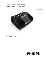 Предварительный просмотр 1 страницы Philips AZ1627/12 User Manual