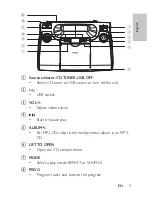 Предварительный просмотр 8 страницы Philips AZ1627/12 User Manual