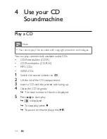 Предварительный просмотр 13 страницы Philips AZ1627/12 User Manual