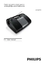 Предварительный просмотр 1 страницы Philips AZ1627/73 User Manual