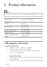 Предварительный просмотр 18 страницы Philips AZ1627/73 User Manual