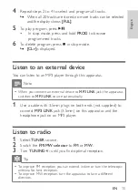 Preview for 14 page of Philips AZ1627/96 User Manual