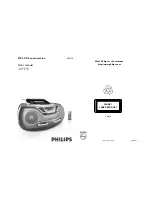 Philips AZ1830 User Manual preview