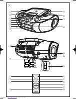 Предварительный просмотр 2 страницы Philips AZ1836 User Manual