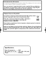 Preview for 14 page of Philips AZ1840 User Manual