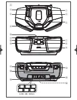 Предварительный просмотр 2 страницы Philips AZ1845 User Manual