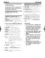 Предварительный просмотр 4 страницы Philips AZ1845 User Manual