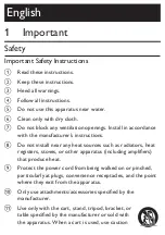 Preview for 2 page of Philips AZ1850 User Manual