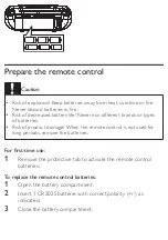 Preview for 15 page of Philips AZ1850 User Manual