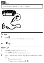 Preview for 17 page of Philips AZ1850 User Manual